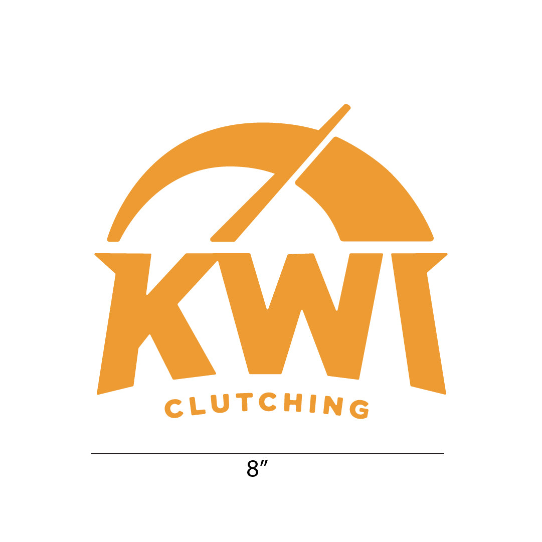 KWI Clutching Die Cut Sticker - 8"
